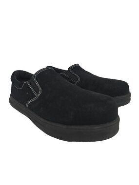 Dakota Women's 1008 Lightweight ATSP Canvas Slip-On Work Shoes Black Size 5.5M